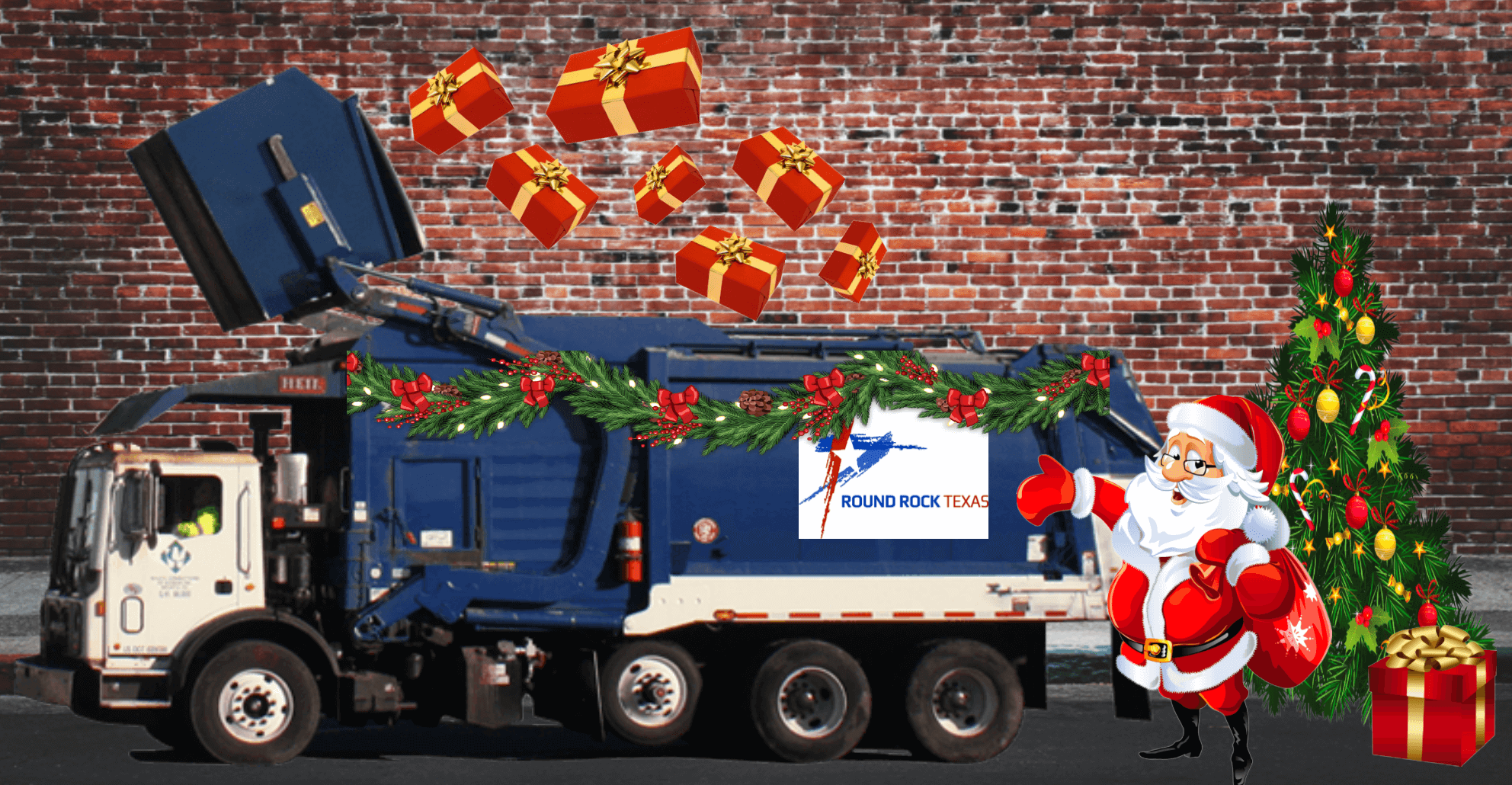 Trash, recycling service slides one day week of Dec. 24 - City of Round