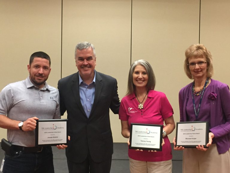 City officials graduate from TML Leadership Academy City of Round Rock