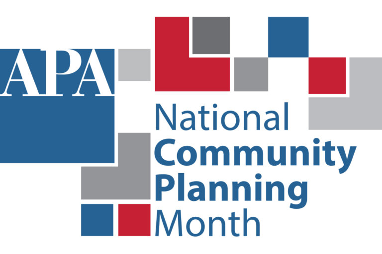 American Planning Association logo for National Community Planning Month