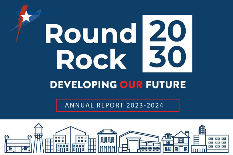 Cover image for report Round Rock 2030 Annual Report 2023-2024